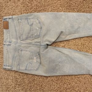 American eagle 360 next level stretch high rise size 2 regular distressed